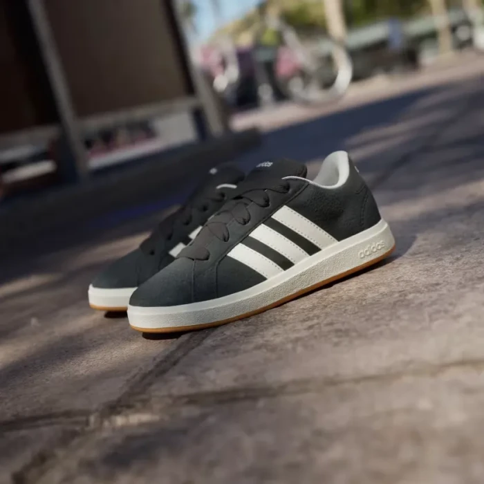 adidas Grand Court 00S core black/off white/gum (Junior)