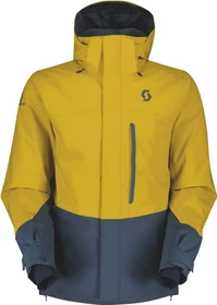 Scott Ultimate Dryo 10 Skijacke mellow yellow/metal blue (Herren)
