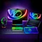 Razer Firefly V2 Pro - Fully Illuminated RGB Gaming Mouse Mat, Phantom Green Edition Vorschaubild