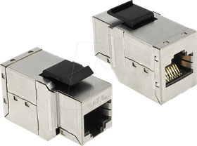 DeLOCK Keystone Modul RJ-45 Buchse via RJ-45 Buchse Cat6a
