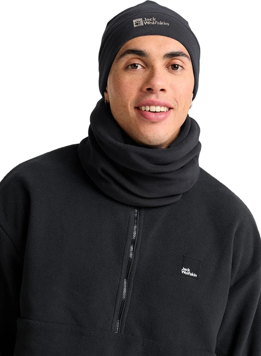 Jack Wolfskin Real Stuff Loop Schlauchtuch schwarz