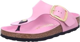 Birkenstock Gizeh Big Buckle Naturleder Lack high fondant pink (Damen)