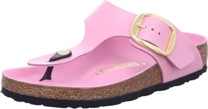 Birkenstock Gizeh Big Buckle Naturleder Lack high fondant pink (Damen)