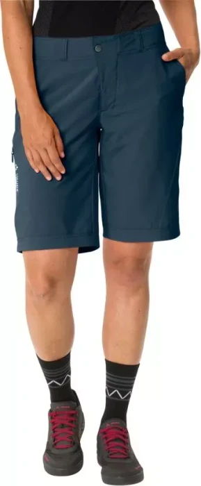 Vaude Ledro Shorts Fahrradhose kurz dark sea (Damen)