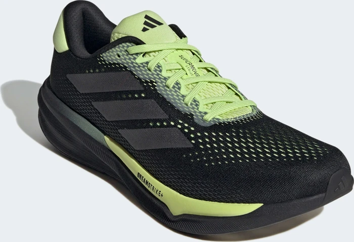 adidas Supernova Stride 2 core black/iron metallic/pulse lime (Herren)