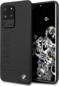 BMW Hard Cover Logo Imprint Signature Collection für Samsung Galaxy S20 Ultra schwarz