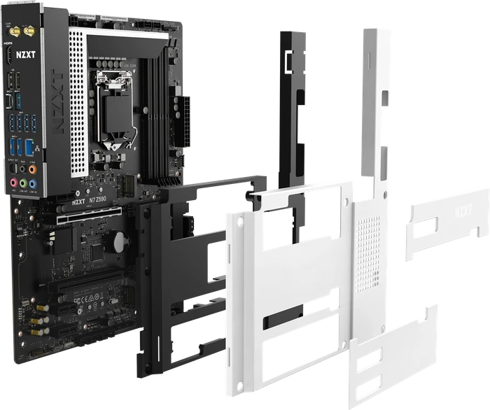 NZXT N7 Z590 White (Intel 1200)