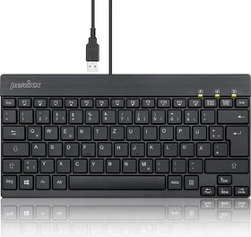 Perixx Periboard-426 Mini, schwarz, USB, DE (11666)