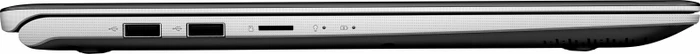 ASUS VivoBook S15 S530FN-BQ346T, Gun Metal, Core i7-8565U, 16GB RAM, 256GB SSD, 1TB HDD, GeForce MX150, DE