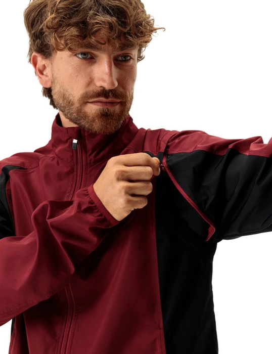 Vaude Dundee Classic ZO Fahrradjacke carmine (Herren)