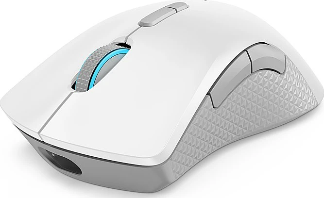 Lenovo Legion M600 Wireless Gaming Mouse, weiß/grau, USB/Bluetooth