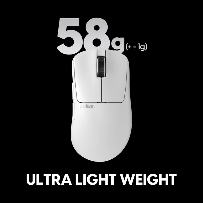 Pulsar Gaming Gears Xlite V4 Large Wireless weiß, USB
