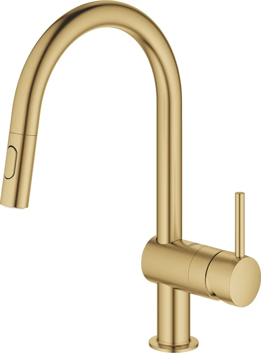 Grohe Minta Einhand-Spültischbatterie 1/2" cool sunrise gebürstet