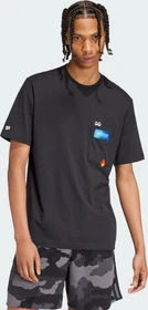 adidas Remoji Pocket Graphic T-Shirt kurzarm schwarz (Herren)