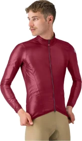 Castelli Aria Shell 2 Fahrradjacke deep bordeaux (Herren)