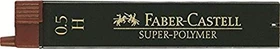 Faber-Castell Super-Polymer Druckbleistiftmine H 0.5mm graphit