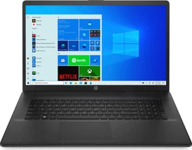 HP Laptop 17-cn0136ng, Jet Black, Celeron N4500, 8GB RAM, 256GB SSD, DE