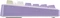 Epomaker x Aula F75, Purple, LEDs RGB, hot-swap, LEOBOG Reaper, USB/Bluetooth, US Vorschaubild