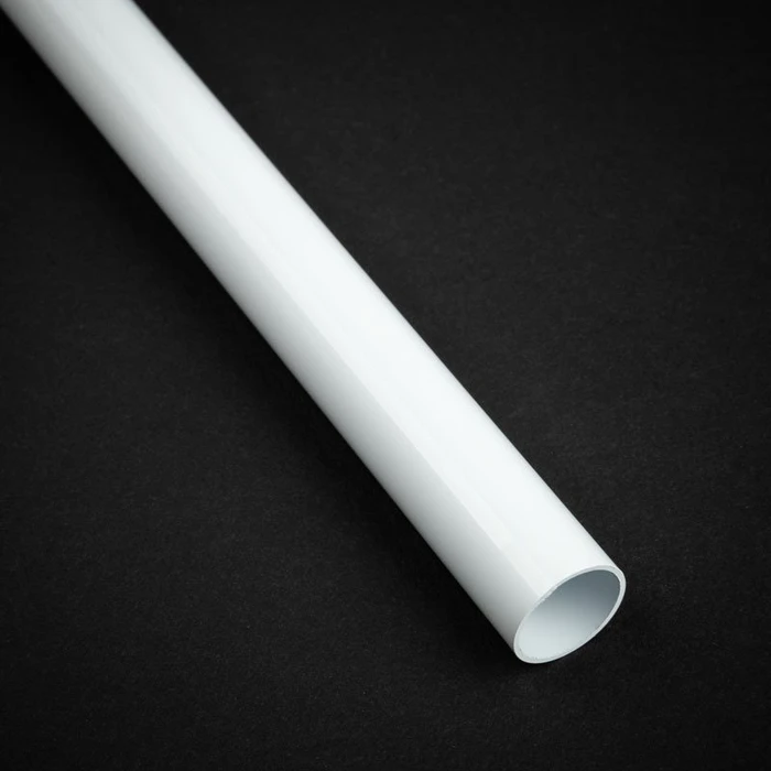 Bitspower Messing Hardtube 14mm, weiß, Deluxe White