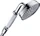 Hansgrohe Axor Montreux Handbrause 100 1jet chrom (16320000)
