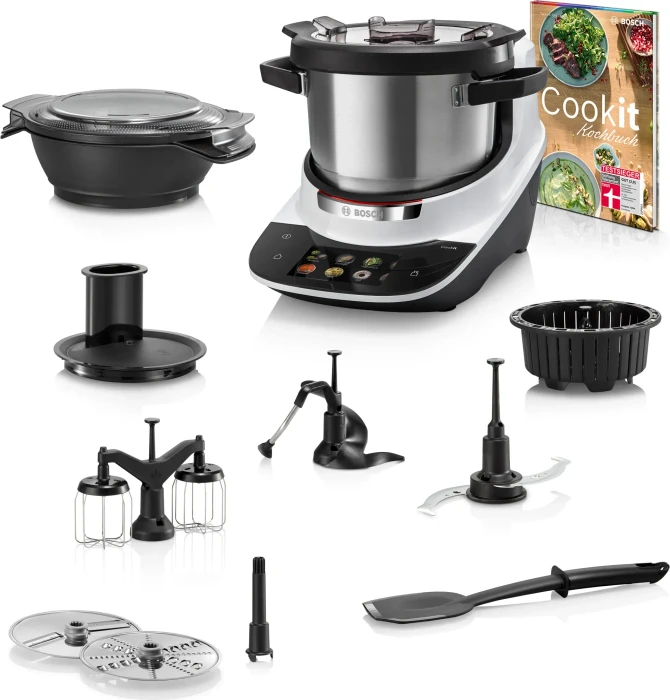 Bosch MCC9555D04 Cookit Set Deluxe Multikocher weiß