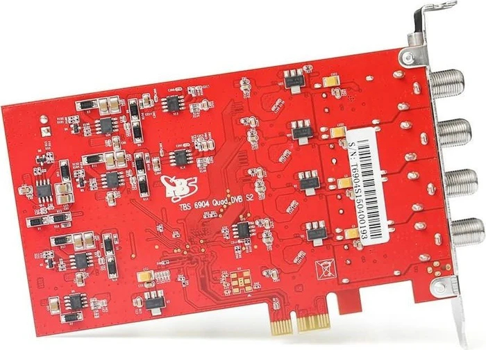 TBS DVB-S2/-S Quad-Tuner, PCIe x1
