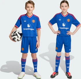 adidas Manchester United 2026/2027 Auswärtsshorts royal blue (Junior)