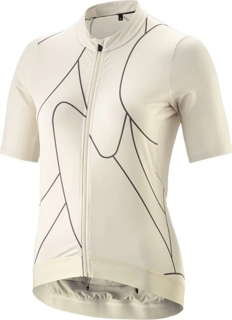 Gonso Road Print Trikot kurzarm chateau gray (Damen)