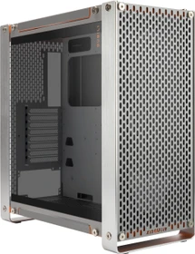 In Win Dubili Titanium Grey DIY Edition, modular, grau, Glasfenster