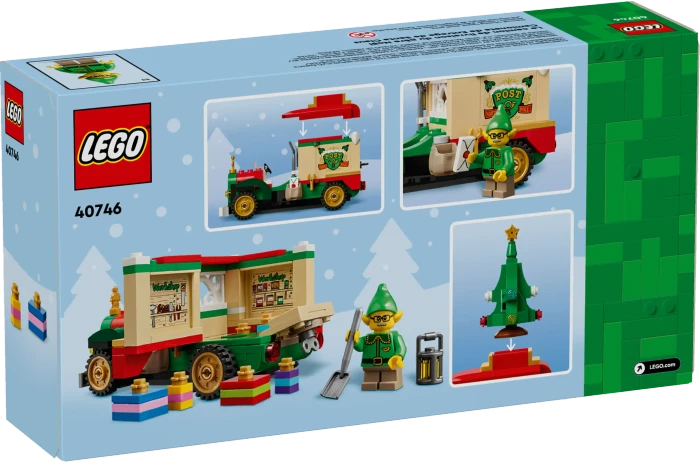 LEGO Lieferwagen des Weihnachtsmanns