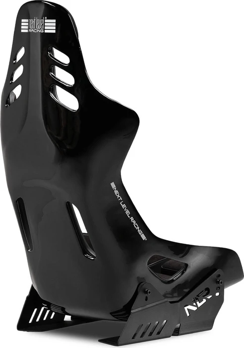 Next Level Racing ES3 Elite Sim Racing Seat, Fiberglass Edition, schwarz