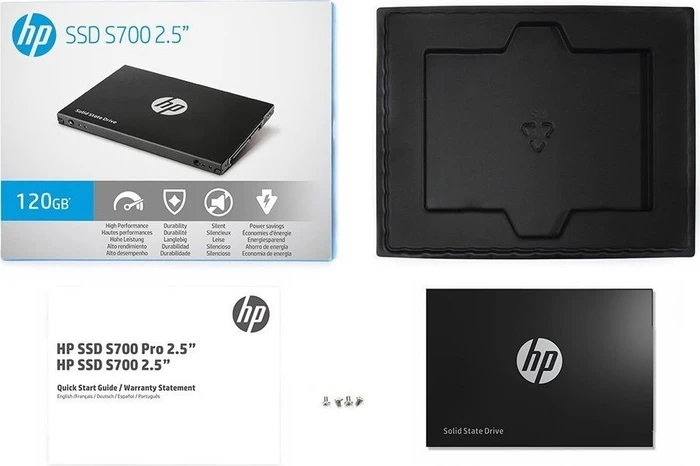 HP SSD S700 120GB, 2.5" / SATA 6Gb/s