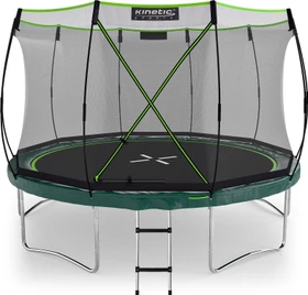 Kinetic Sports Sicherheitsnetz 366cm Trampolin black edition