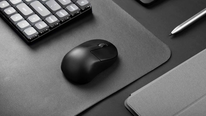 Keychron M4 8K Wireless Mouse schwarz, USB/Bluetooth