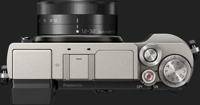 Panasonic Lumix DC-GX9 silber mit Objektiv Lumix G Vario 12-32mm 3.5-5.6 ASPH OIS