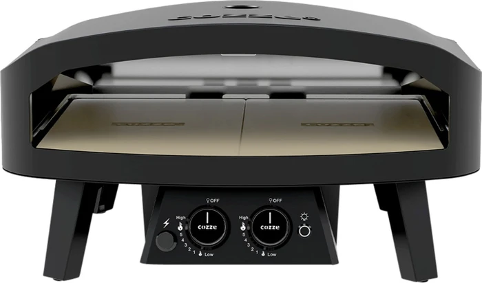 Cozze CLASSIC 24" Gas Pizzagrill inkl. Hitzeschild black edition