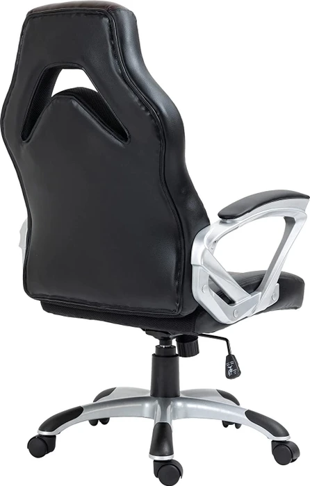 CLP Foxton Kunstleder Gamingstuhl, schwarz/braun