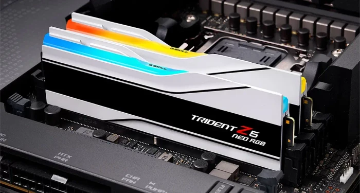 G.Skill Trident Z5 NEO RGB weiß UDIMM 32GB Kit, DDR5-6000, CL30-36-36-96