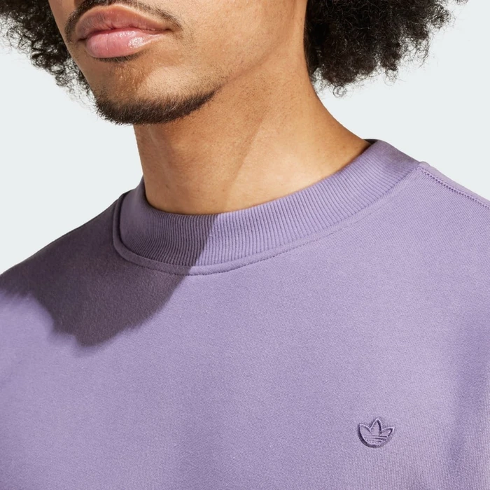 adidas Adicolor Contempo French Terry Sweatshirt shadow violet (Herren)