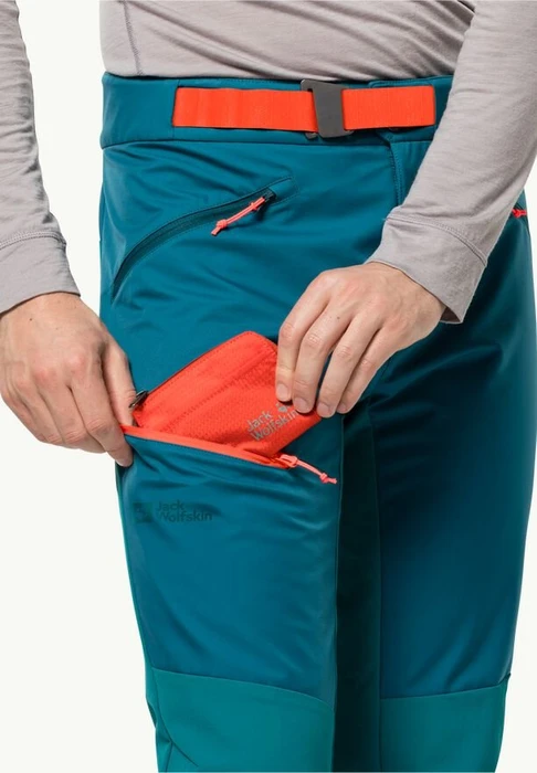 Jack Wolfskin Alpspitze Hose lang blue coral (Herren)