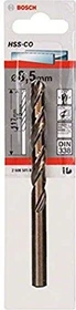 Bosch Professional HSS-Co Spiralbohrer, 8.5x75x117mm, 1 Stück