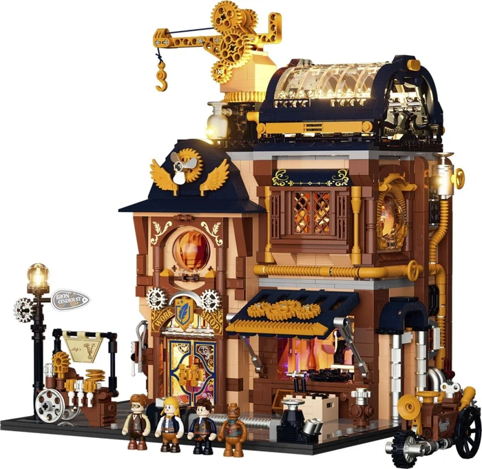Lumibricks Steampunk-Mechanikwerkstatt