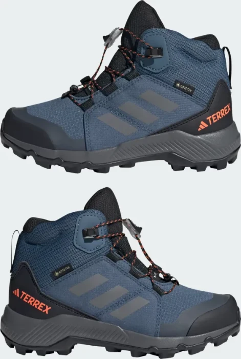 adidas Organizer Mid GTX wonder steel/grey three/impact orange (Junior)