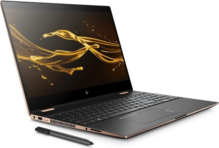 HP Spectre x360 Convertible 15-ch004ng, Dark Ash Silver, Core i7-8705G, 16GB RAM, 512GB SSD, Radeon RX Vega M GL Hybrid, DE