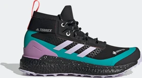 adidas Terrex Free Hiker Gore-Tex core black/purple tint/signal pink (Damen)