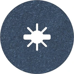 Bosch Professional X-LOCK R574 Best for Metal Fiberschleifscheibe K36, 125x22.23mm, 1 Stück