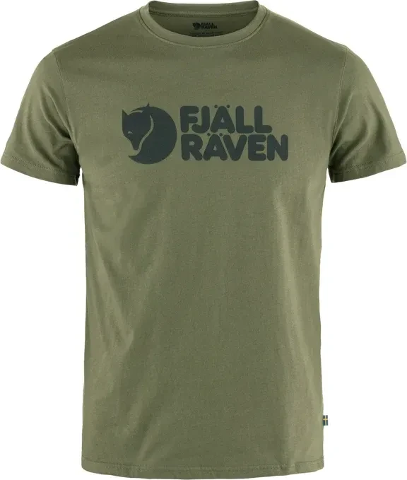 Fjällräven Logo Funktionsshirt kurzarm laurel green (Herren)