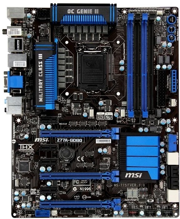 MSI Z77A-GD80 (Intel 1155)