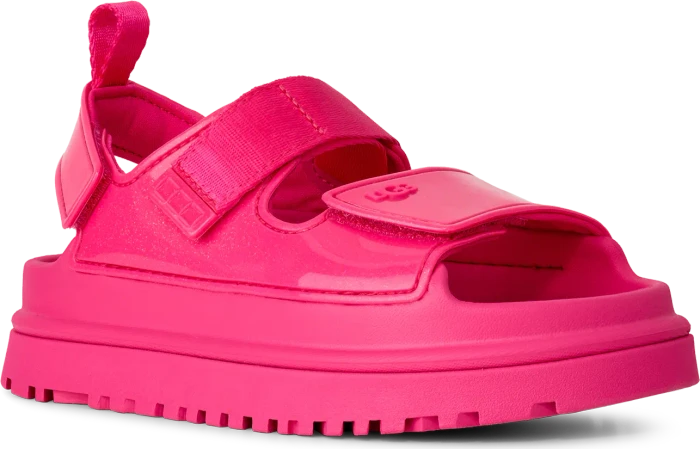 UGG GoldenGlow Glossy Sparkles deep coral (Junior)