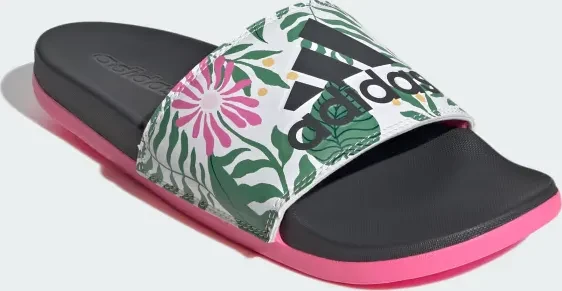 adidas Comfort Adilette carbon/off white/lucid pink (Damen)
